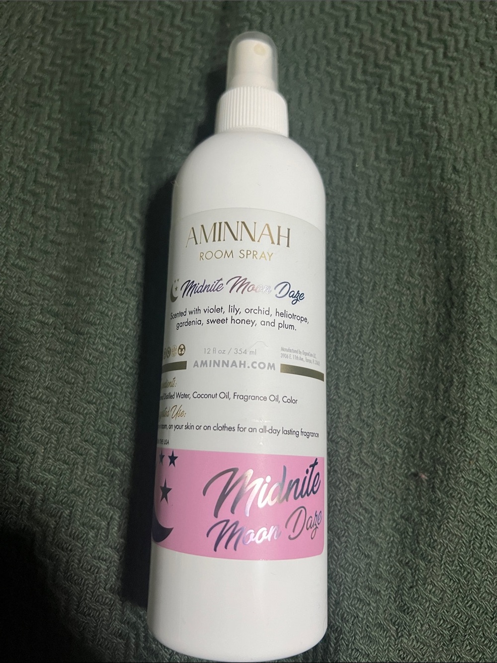 AMINNAH Midnite Moon Daze Room Spray - Various Scent